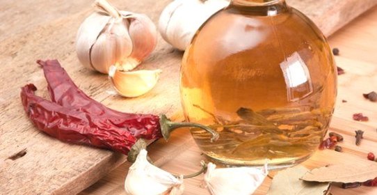 Острое чесночное масло с чили