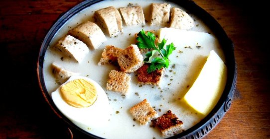 Польский белый борщ