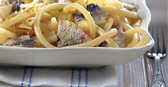 Паста с сардинами