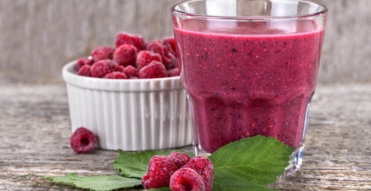 Малиново-капустный смузи