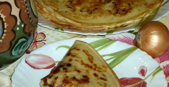 Кефир с луком