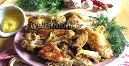 Куриные крылышки в мультиварке