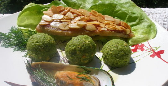 Зеленые оладушки