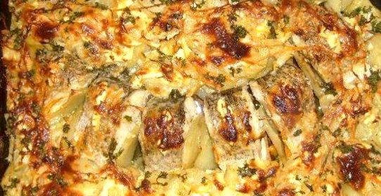 Запеченная щука