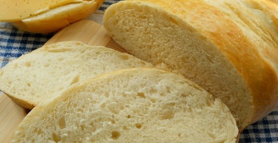 Батон нарезной Семейный в хлебопечке