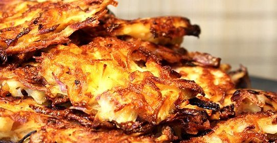 Картофельные оладьи