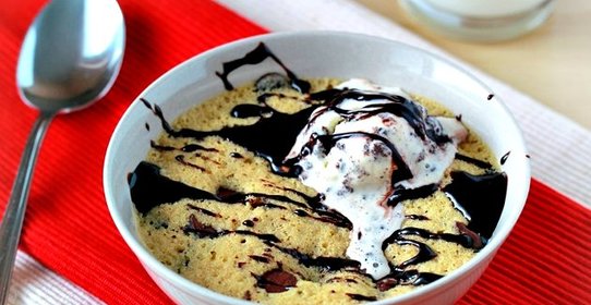 Печенье в микроволновке за 5 минут