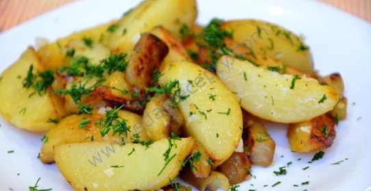 Картошка с баклажанами