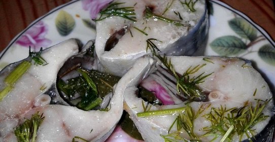 Скумбрия в горчичном маринаде