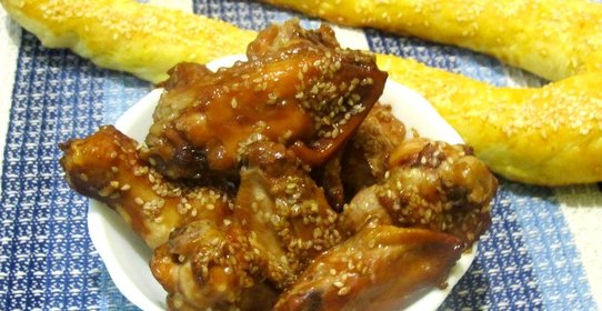 Крылышки запеченные в духовке