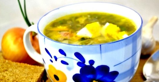 Щи из щавеля с капустой