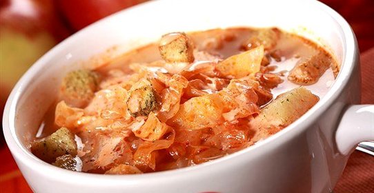 Щи из квашеной капусты