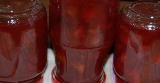 Варенье из яблок ассорти