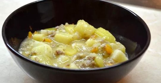 Рагу овощное с фаршем