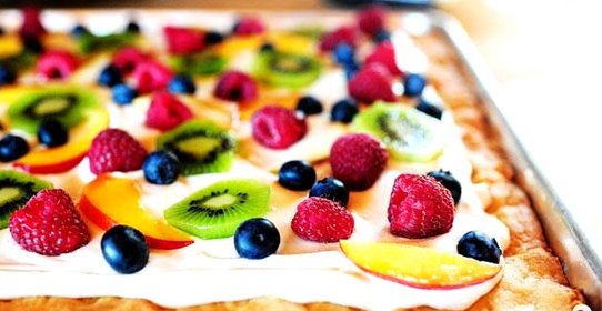 Фруктовая пицца