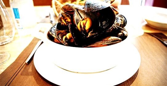 Мидии по средиземноморскому рецепту