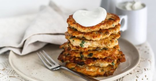 Куриные оладьи