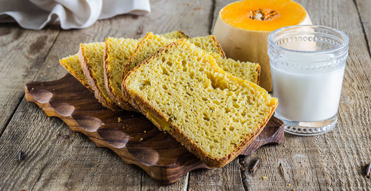 Тыквенный хлеб в хлебопечке