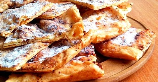 Лепешки на заварном тесте