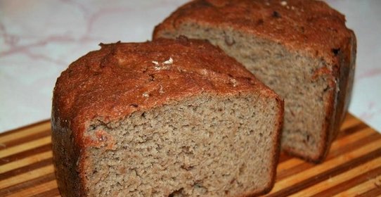 Гречишный хлеб в хлебопечке