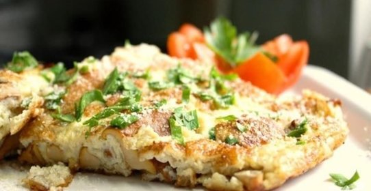 Фриттата с курицей