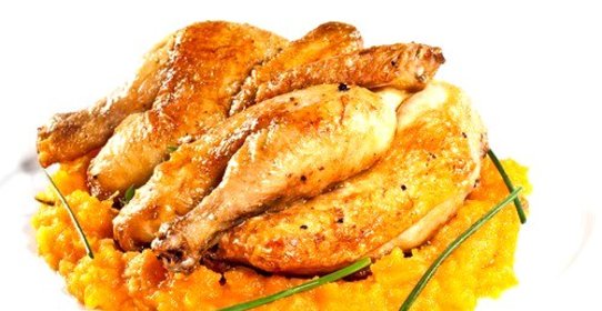 Курица в соусе барбекю с абрикосовым джемом