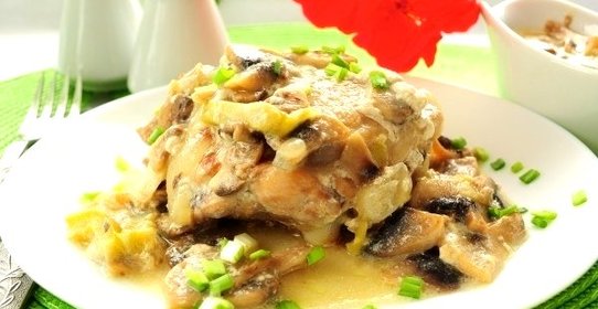 Курица по-английски