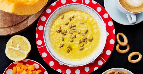 Каша рисовая с тыквой