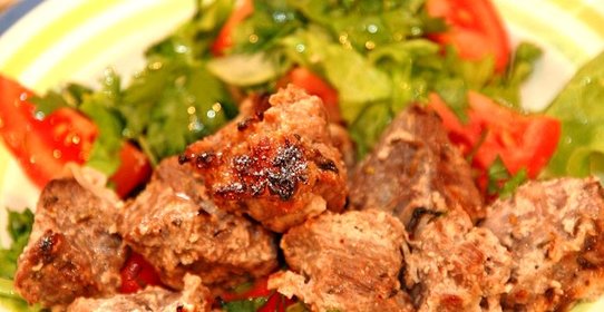 Шашлык из телятины мягкий