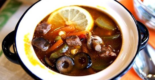 Сборная мясная солянка