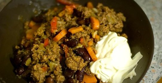 Рагу с фаршем