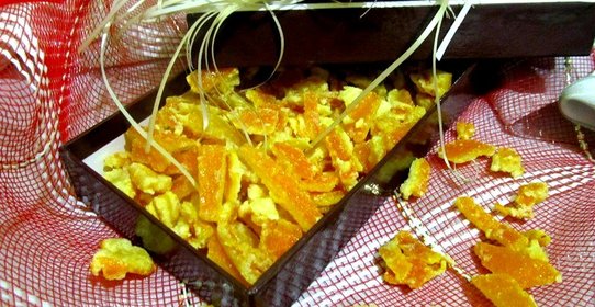 Цукаты из апельсиновых корочек