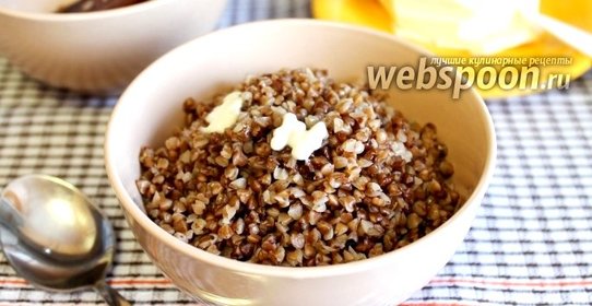 Каша гречневая в микроволновке