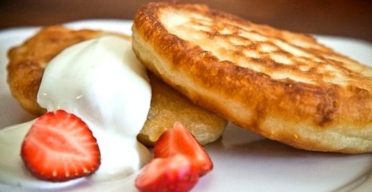 Оладушки на сыворотке