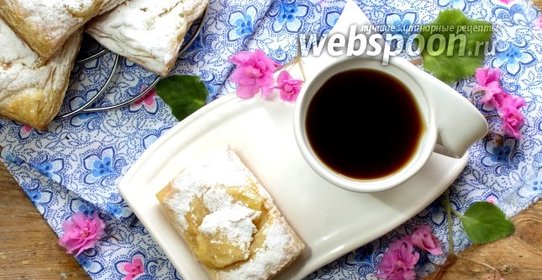 Слойки с бананами и сливочной карамелью