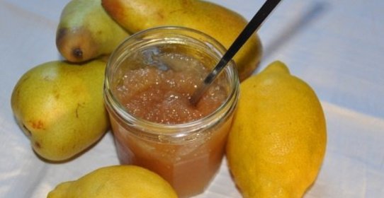 Варенье из груш с лимончиком