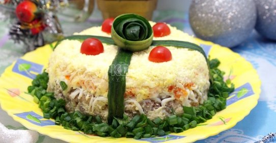 Салат «Подарочек»