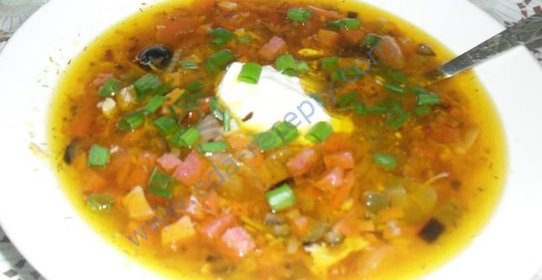 Домашняя солянка