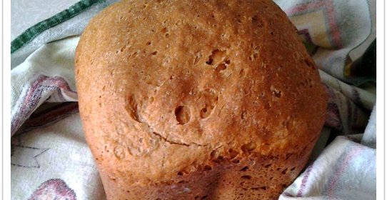 Ржано-пшеничный хлеб в хлебопечке