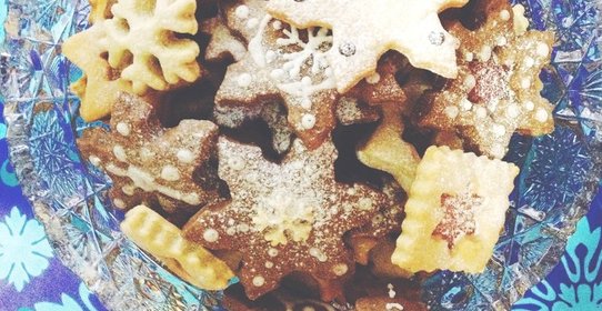 Рождественское печенье на желтках