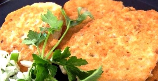 Котлеты рыбные без хлеба