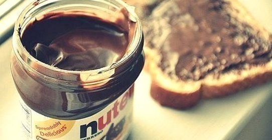 Блинный торт с нутеллой