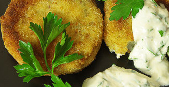 Хрустящие рыбные биточки