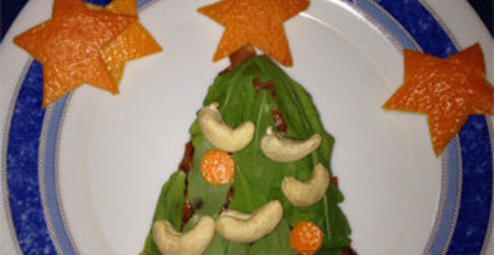 8 елочек из одной пиццы