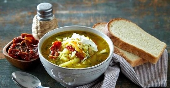 Щи с капустой