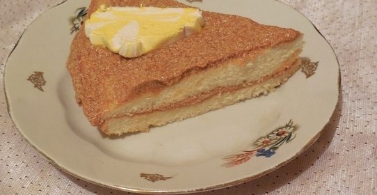 Простой бисквита для торта