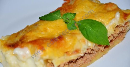 каннеллони с фаршем в духовке