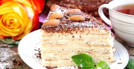 Сметанный торт на сковороде