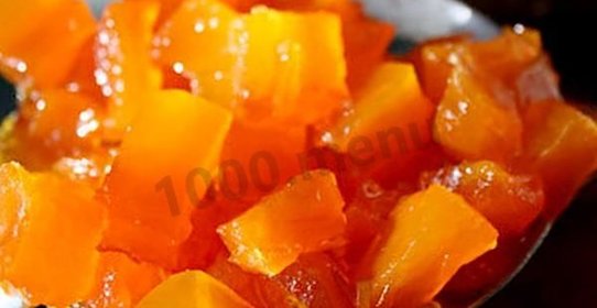 Варенье из тыквы с курагой