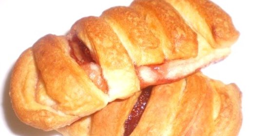 Пирожки слоеные с вареньем